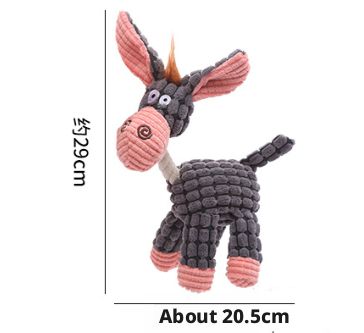 Kauspielzeug mit Geräusch – Esel Design